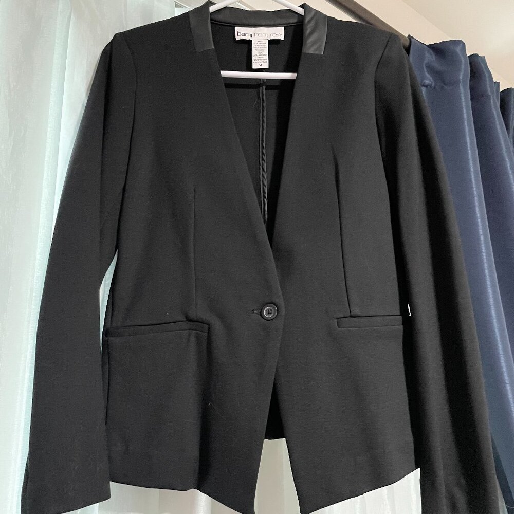 Bar III Blazer Black, Size Medium